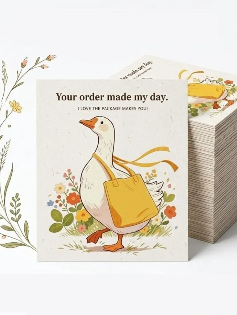 Thank You Cards, Set Of 40